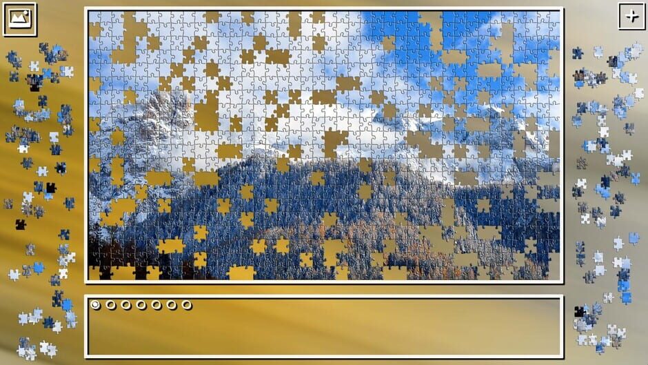 สกรีนช็อตจาก Super Jigsaw Puzzle: Generations - Landscapes Puzzles (รูปที่ 9)