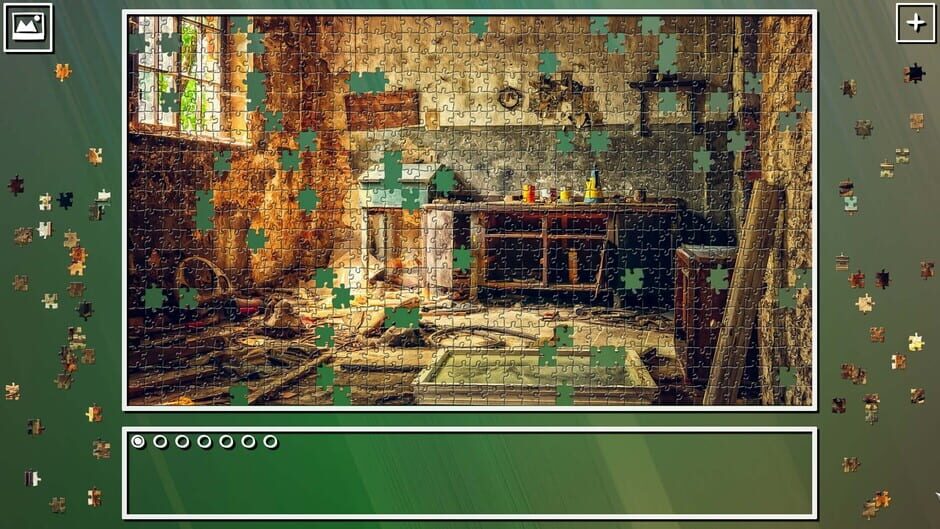 สกรีนช็อตจาก Super Jigsaw Puzzle: Generations - Abandoned Places 2 (รูปที่ 7)