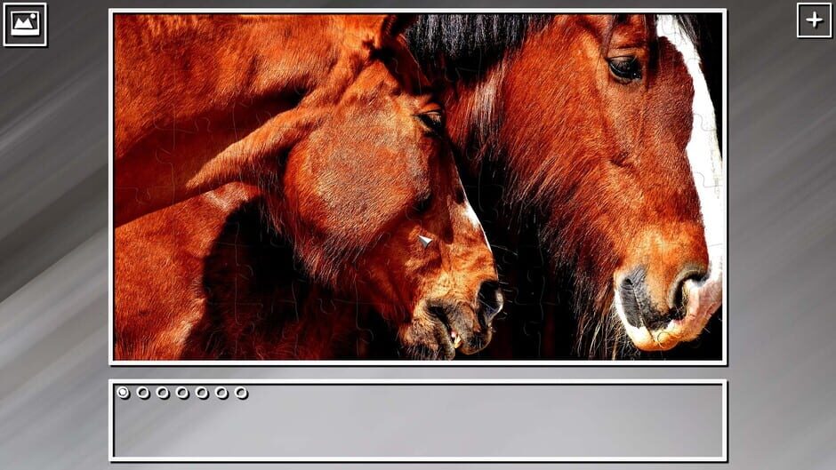 สกรีนช็อตจาก Super Jigsaw Puzzle: Generations - Horses Puzzles (รูปที่ 9)