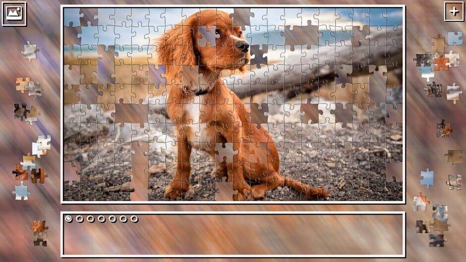 สกรีนช็อตจาก Super Jigsaw Puzzle: Generations - Puppies Puzzles (รูปที่ 8)