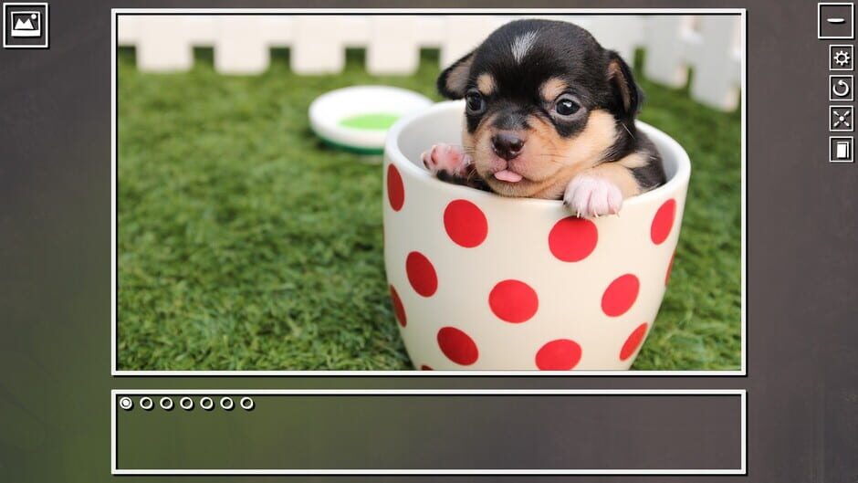 สกรีนช็อตจาก Super Jigsaw Puzzle: Generations - Puppies Puzzles (รูปที่ 9)