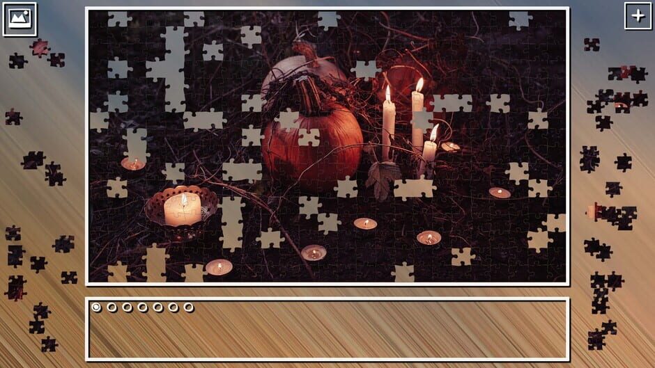 สกรีนช็อตจาก Super Jigsaw Puzzle: Generations - Halloween Puzzles (รูปที่ 4)