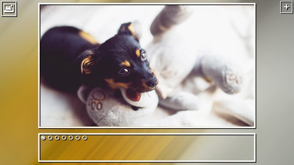 สกรีนช็อตจาก Super Jigsaw Puzzle: Generations - Puppies Puzzles (รูปที่ 4)