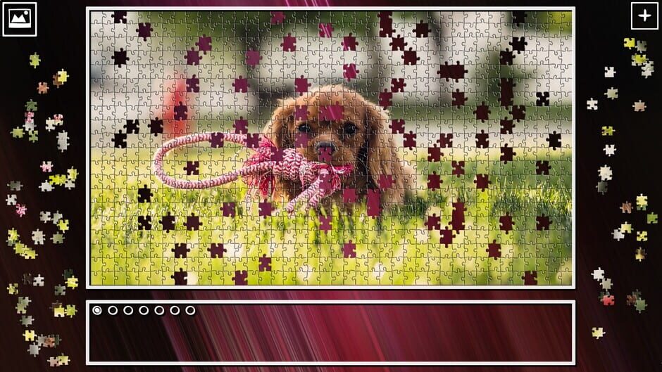 สกรีนช็อตจาก Super Jigsaw Puzzle: Generations - Puppies Puzzles (รูปที่ 5)