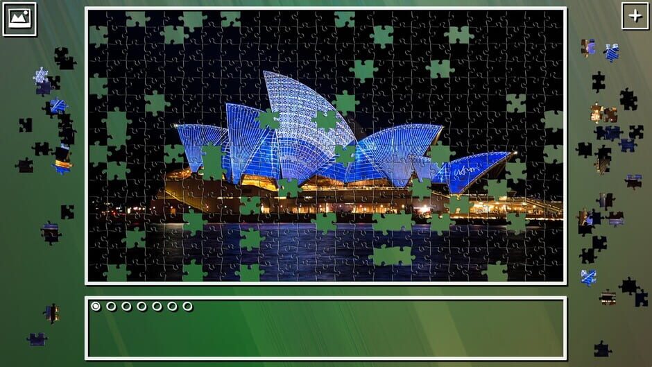 สกรีนช็อตจาก Super Jigsaw Puzzle: Generations - SJP Monuments Puzzles (รูปที่ 2)