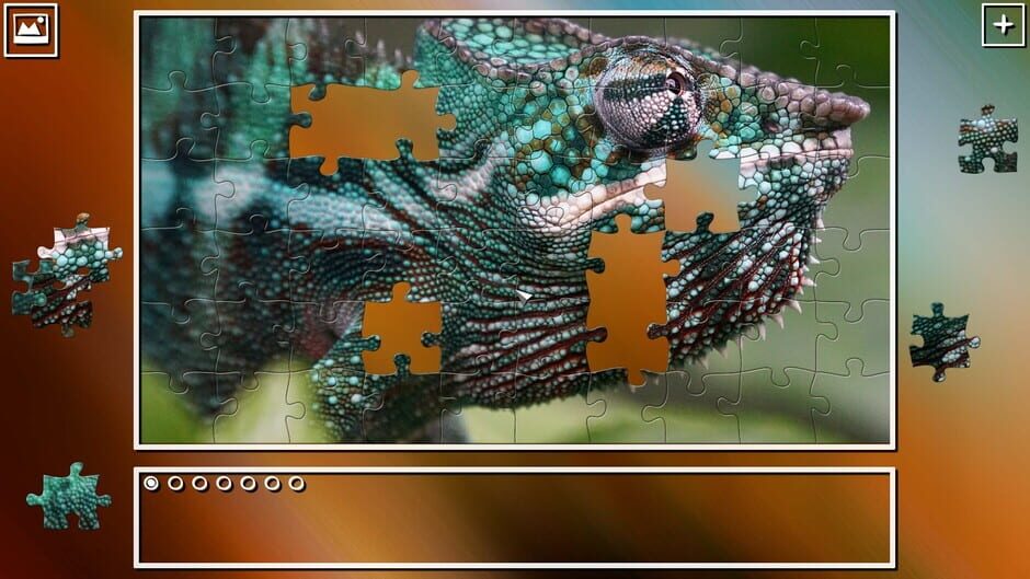 สกรีนช็อตจาก Super Jigsaw Puzzle: Generations - Reptiles (รูปที่ 2)