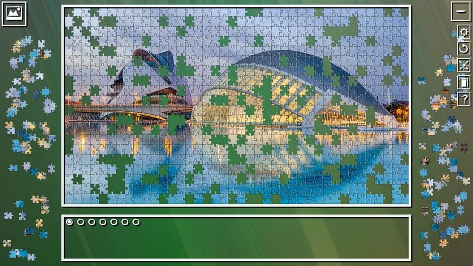 สกรีนช็อตจาก Super Jigsaw Puzzle: Generations - SJP Monuments Puzzles (รูปที่ 4)