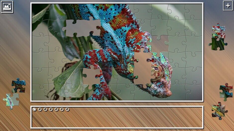 สกรีนช็อตจาก Super Jigsaw Puzzle: Generations - Reptiles (รูปที่ 3)