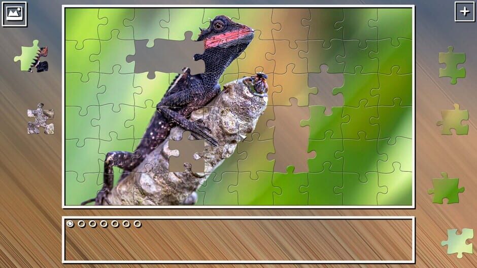 สกรีนช็อตจาก Super Jigsaw Puzzle: Generations - Reptiles (รูปที่ 5)