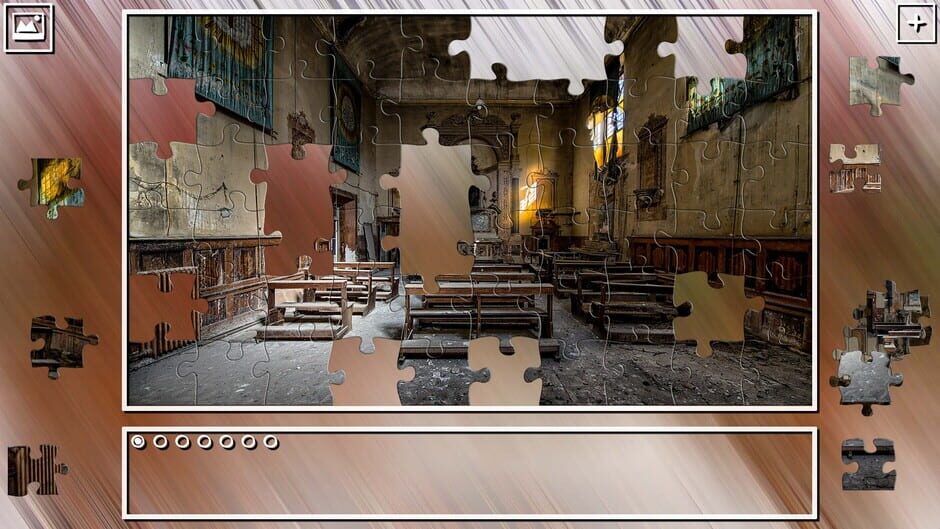 สกรีนช็อตจาก Super Jigsaw Puzzle: Generations - Abandoned Places Puzzles (รูปที่ 2)