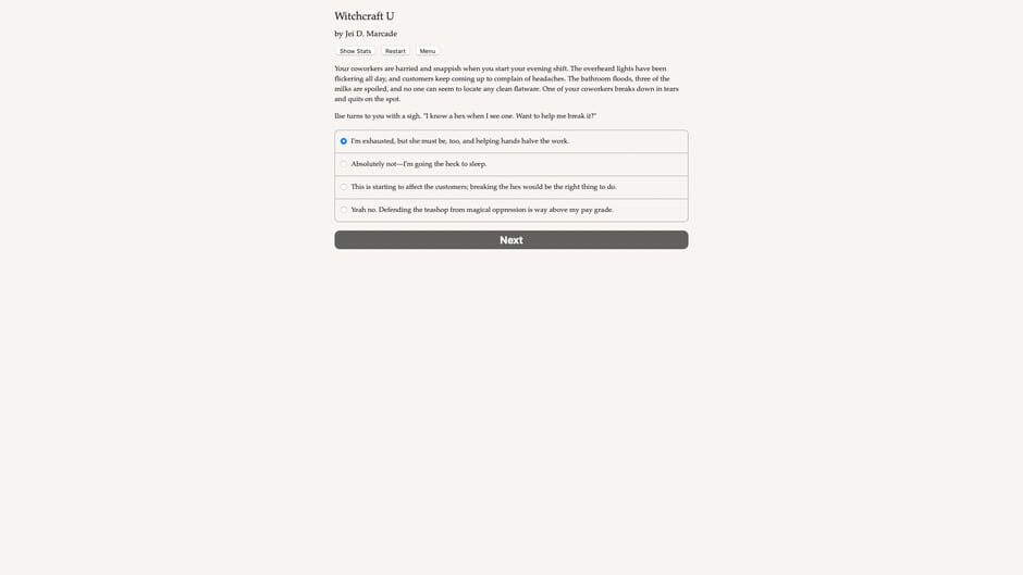 Witchcraft U Screenshot