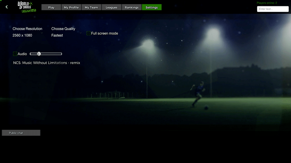 World of Soccer Reloaded Screenshot