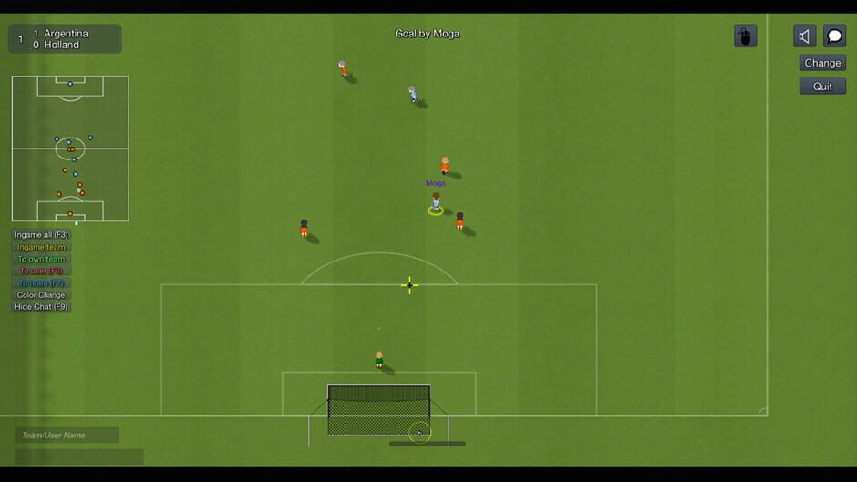 สกรีนช็อตจาก World of Soccer Reloaded (รูปที่ 4)