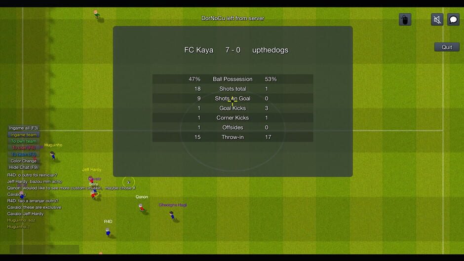 สกรีนช็อตจาก World of Soccer Reloaded (รูปที่ 6)