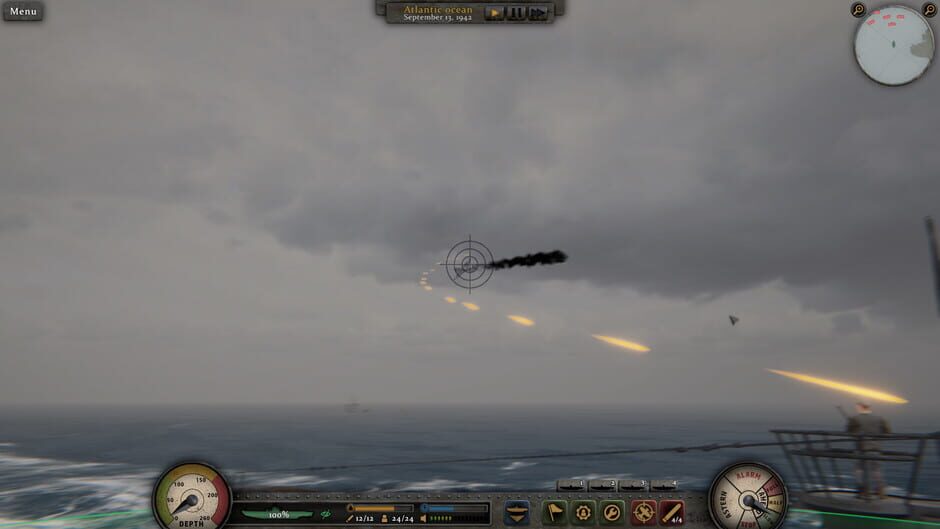 สกรีนช็อตจาก Uboat Commander (รูปที่ 9)