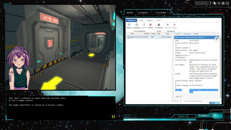 Yolo Space Hacker Screenshot