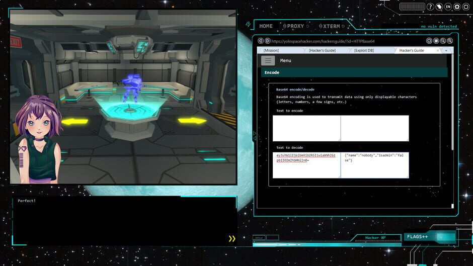 Yolo Space Hacker Screenshot