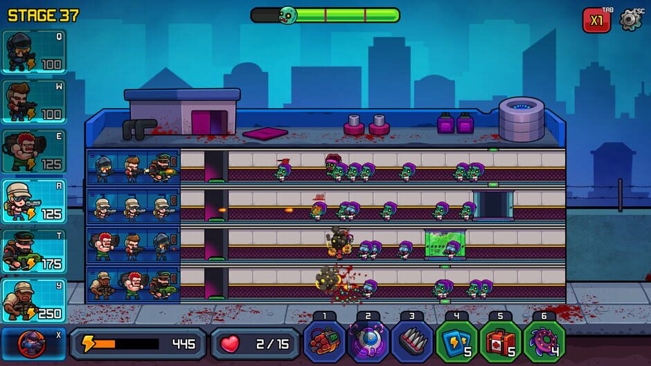 Zombo Buster Advance Screenshot