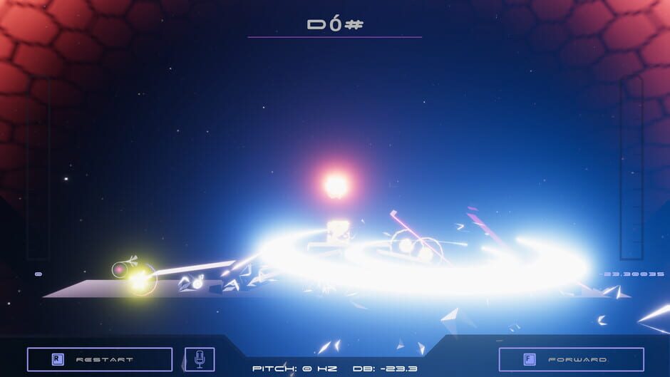 สกรีนช็อตจาก Vocal Space Shooter (รูปที่ 5)