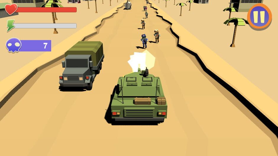 Tank Zombie Smasher Screenshot