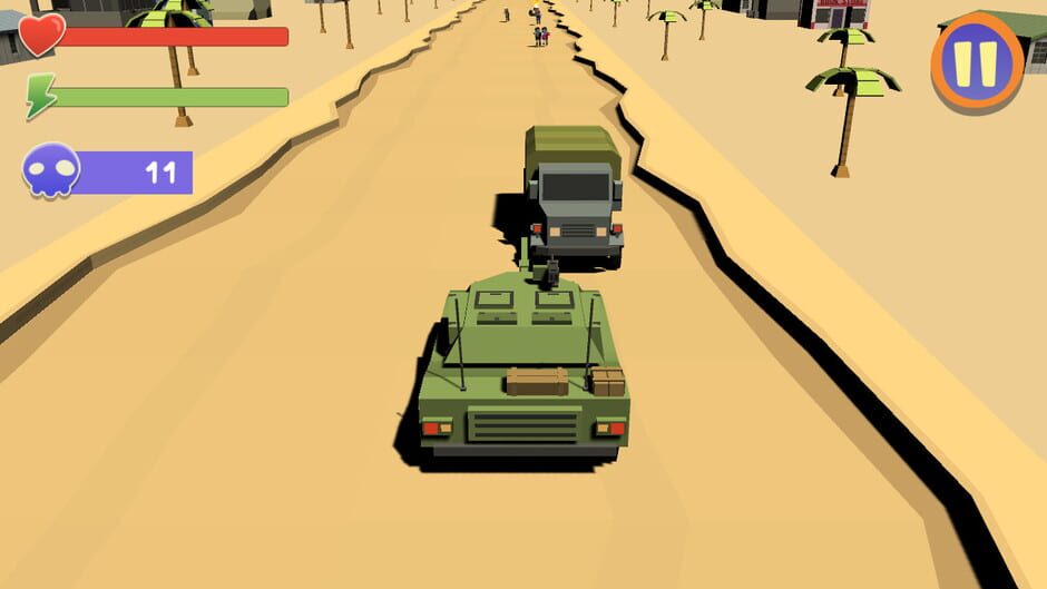 Tank Zombie Smasher Screenshot