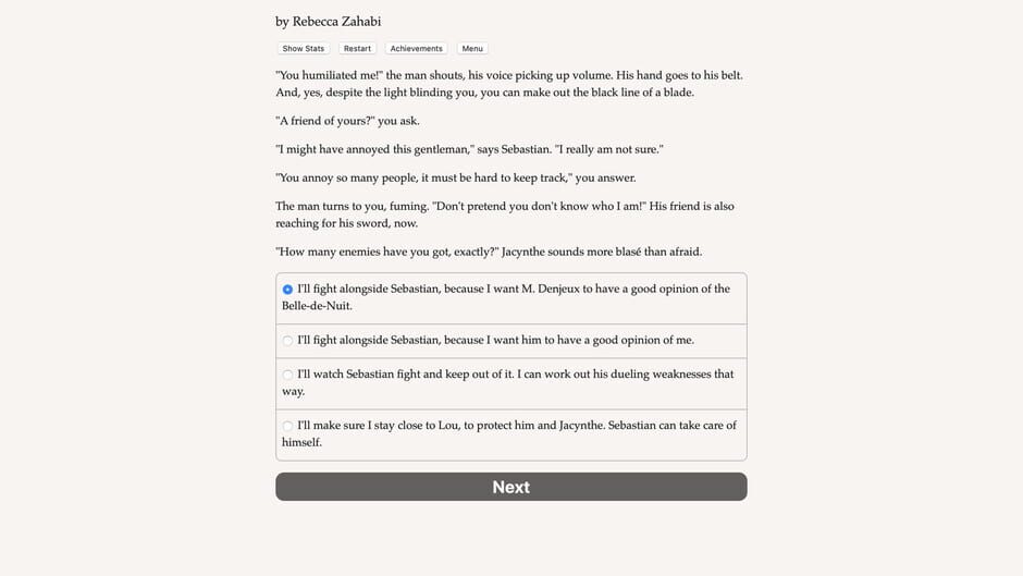 Belle-de-Nuit Screenshot