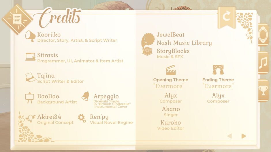 Cinderella Phenomenon: Evermore Screenshot