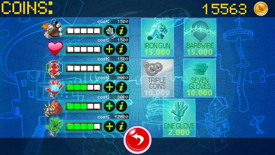 สกรีนช็อตจาก Super Gloves Hero (รูปที่ 2)