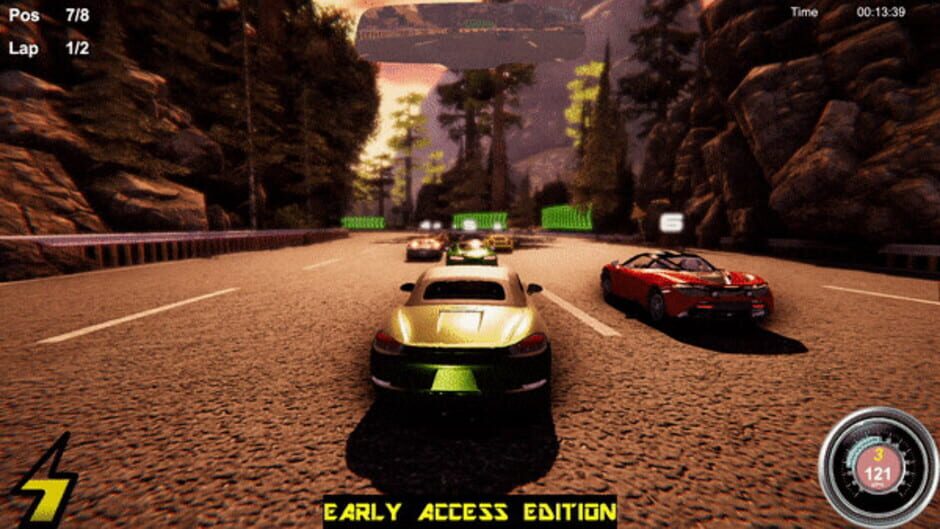 Old Skool Racer Screenshot