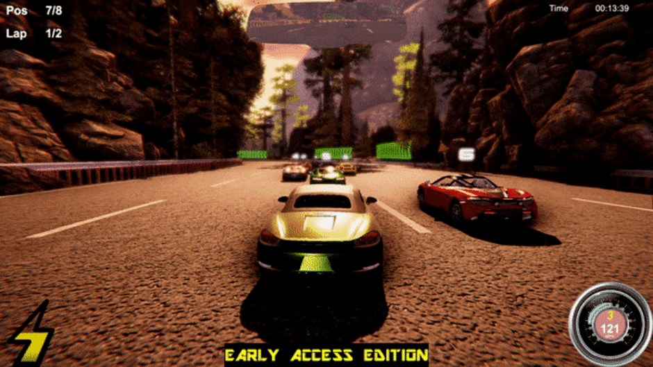 Old Skool Racer Screenshot