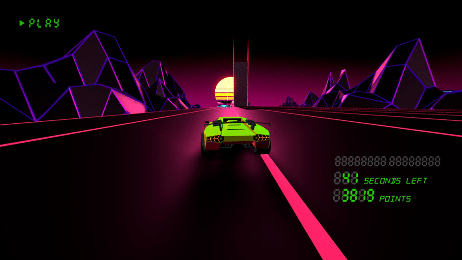 Retrowave Drive Screenshot