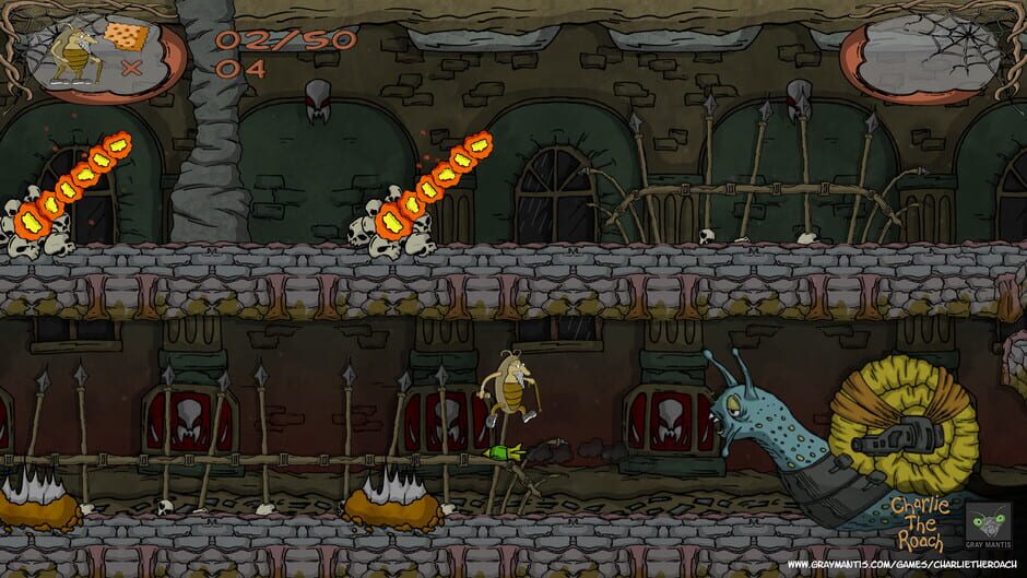 Charlie the Roach Screenshot