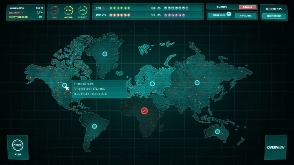 Corona Simulator Screenshot