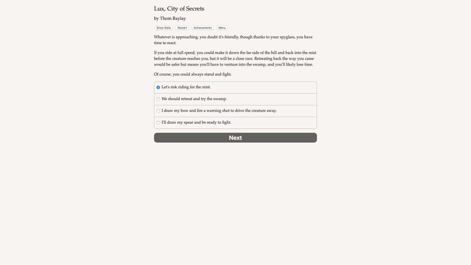 Lux, City of Secrets Screenshot