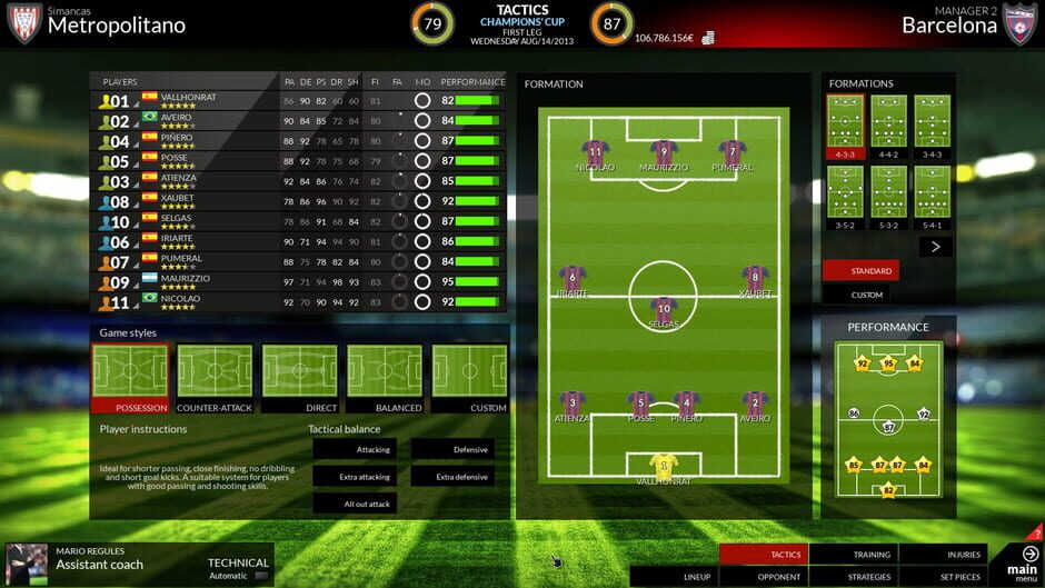 FX Football: The Manager for Every Football Fan Screenshot