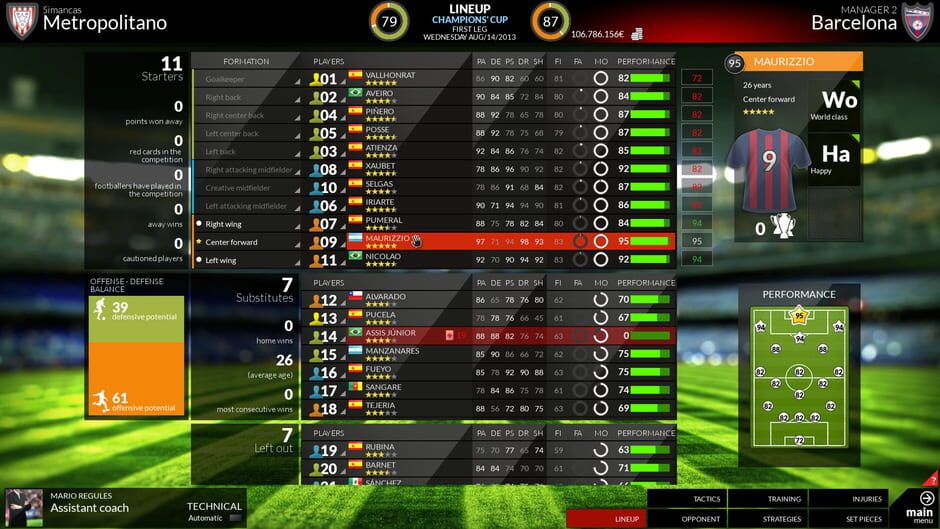 FX Football: The Manager for Every Football Fan Screenshot