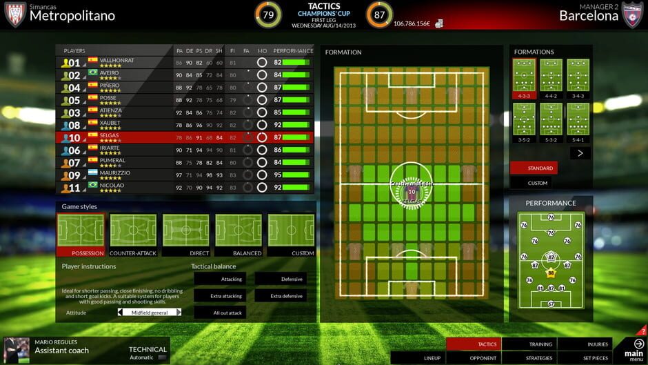 FX Football: The Manager for Every Football Fan Screenshot