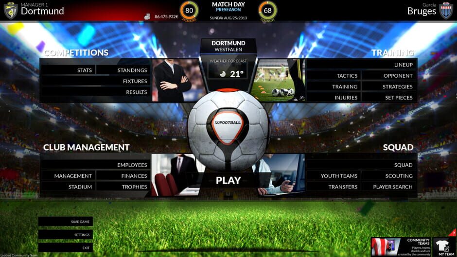FX Football: The Manager for Every Football Fan Screenshot