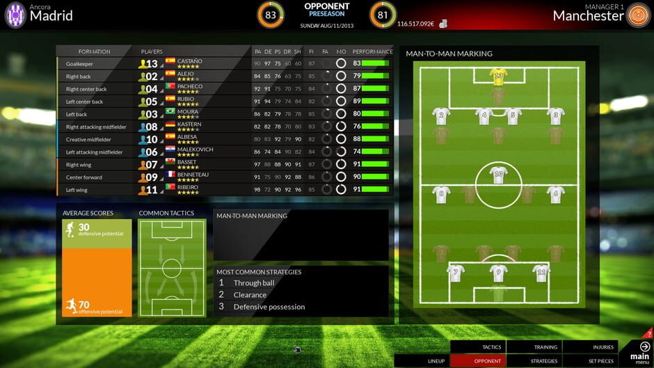 FX Football: The Manager for Every Football Fan Screenshot
