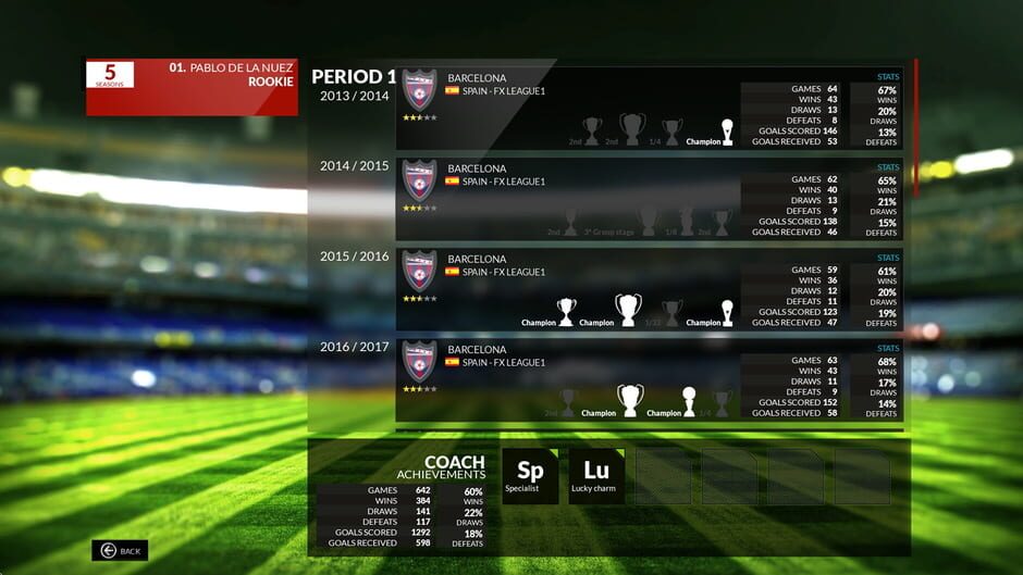 FX Football: The Manager for Every Football Fan Screenshot