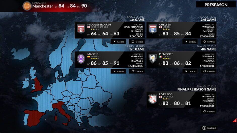 FX Football: The Manager for Every Football Fan Screenshot