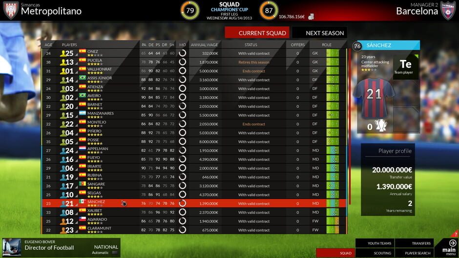 FX Football: The Manager for Every Football Fan Screenshot