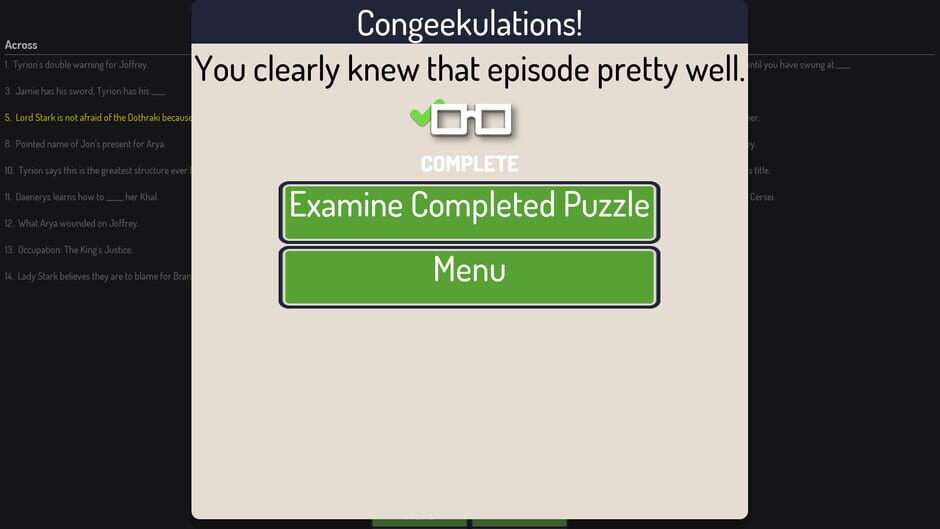 Geekwords: Game of Words Screenshot