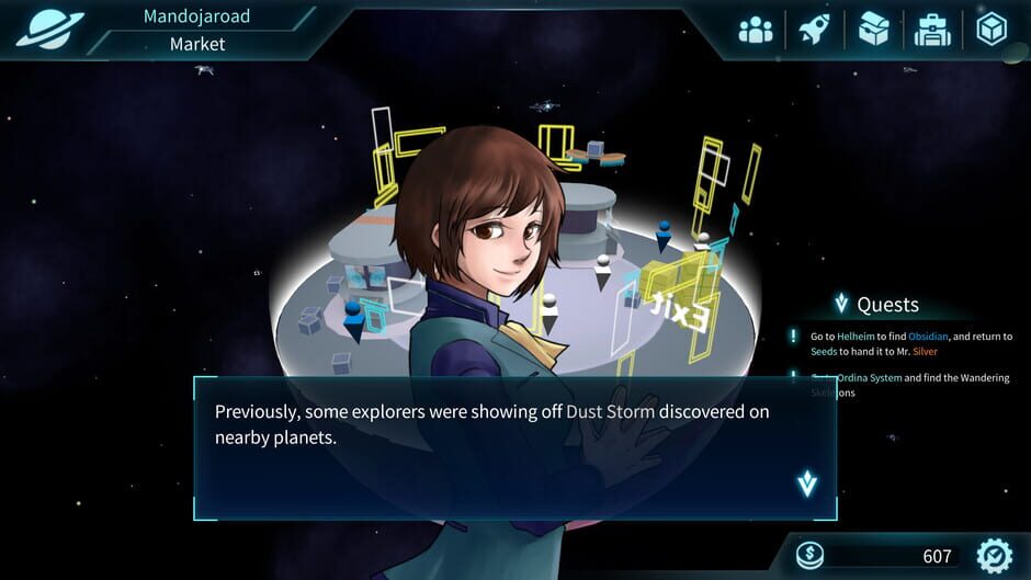 Pandora Galaxy Screenshot