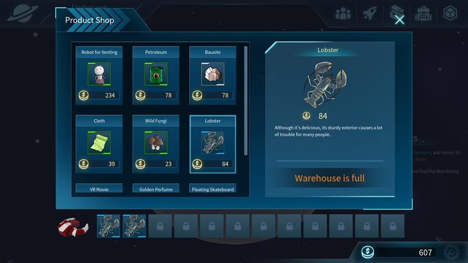 Pandora Galaxy Screenshot