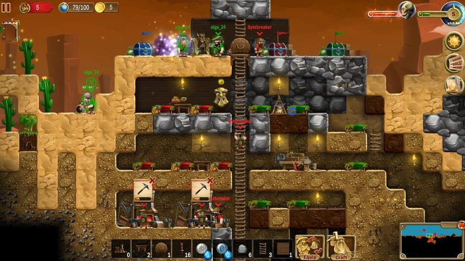Craft the World: Dig with Friends Screenshot