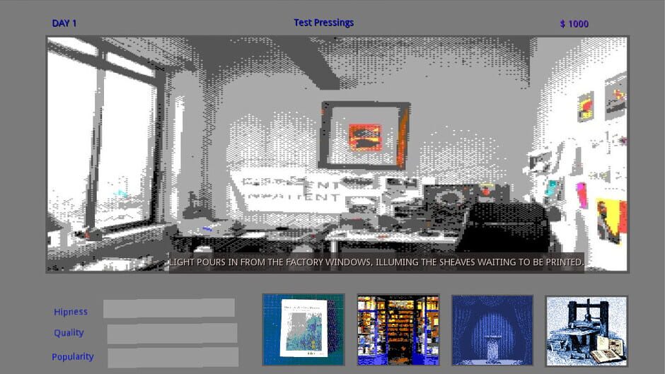 Small Press Tycoon Screenshot