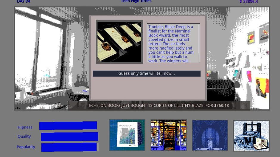 Small Press Tycoon Screenshot