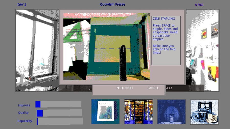 Small Press Tycoon Screenshot