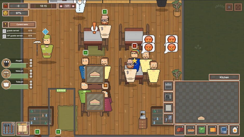 สกรีนช็อตจาก Nyako: Restaurant Tycoon (รูปที่ 4)